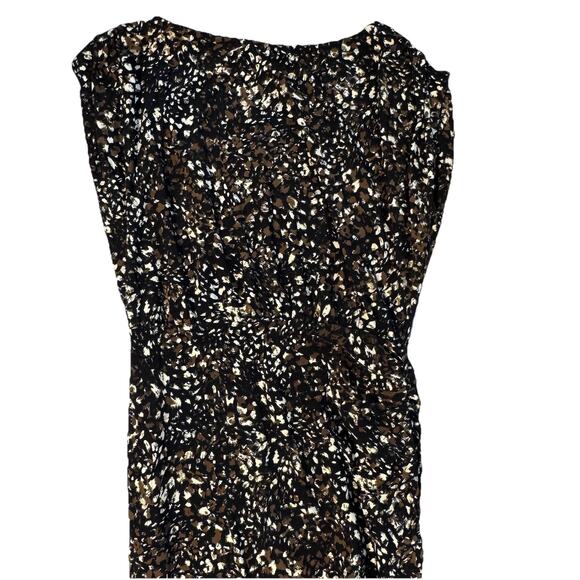 BODY MIRACLESUIT FLORAL SLIMMING SIDE RUCHED DRESS WOMENS M - Picture 2 of 5